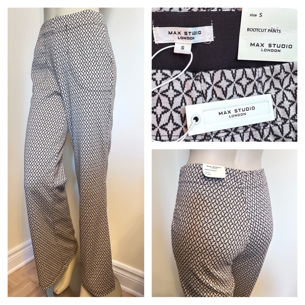Max Studio bootcut pants